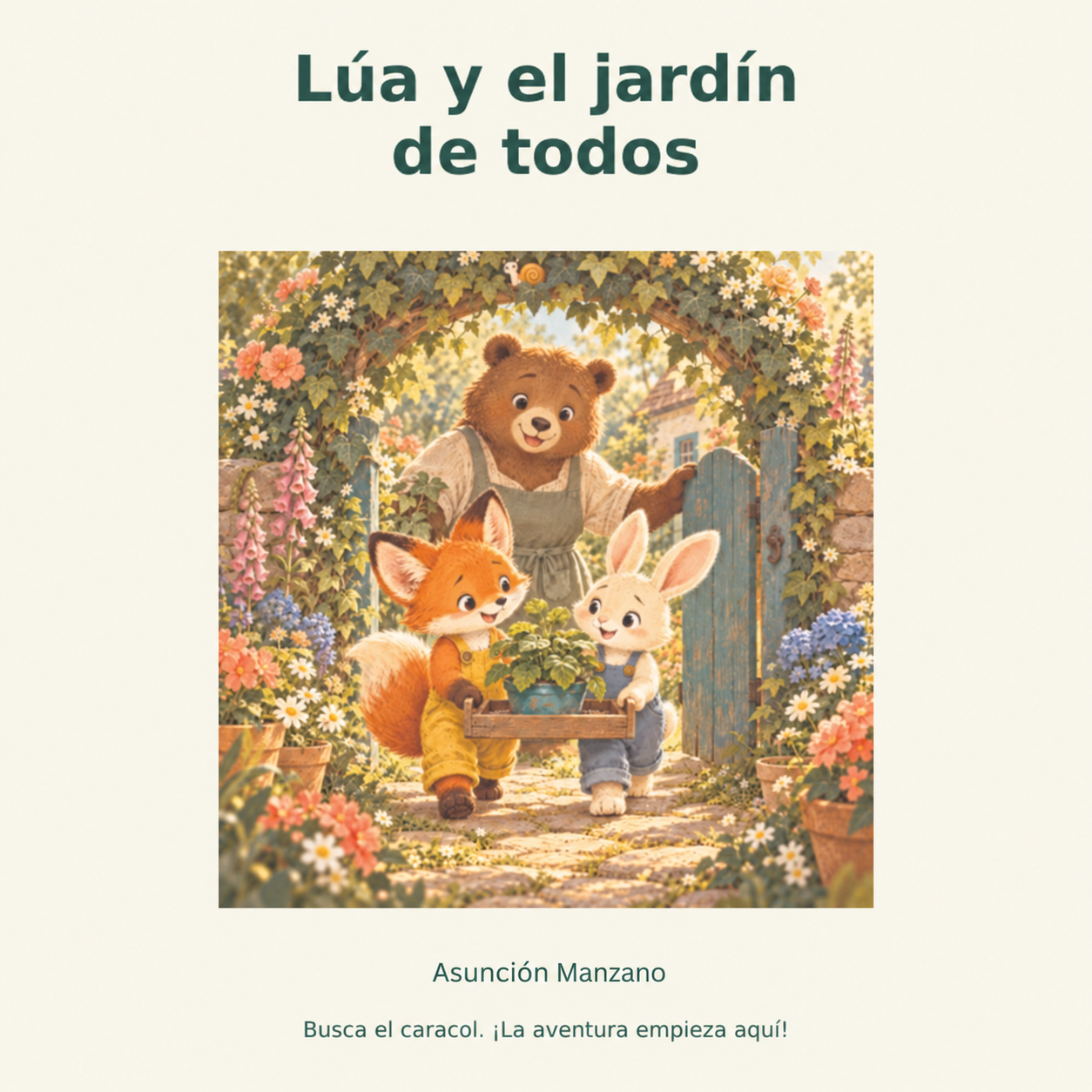 Cubierta de Lúa y el jardín de todos, de Asunción Manzano